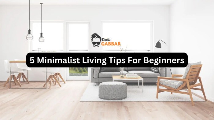 5 Minimalist Living Tips For Beginners For A Relaxed Lifestyle